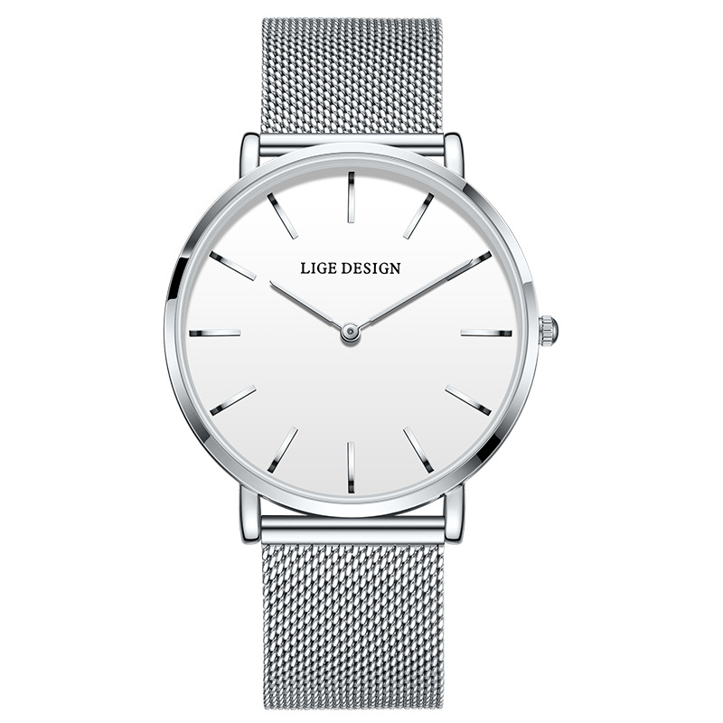 Fashionable Womens Quartz Watch Multi-function Waterproof Wristwatch photo 3