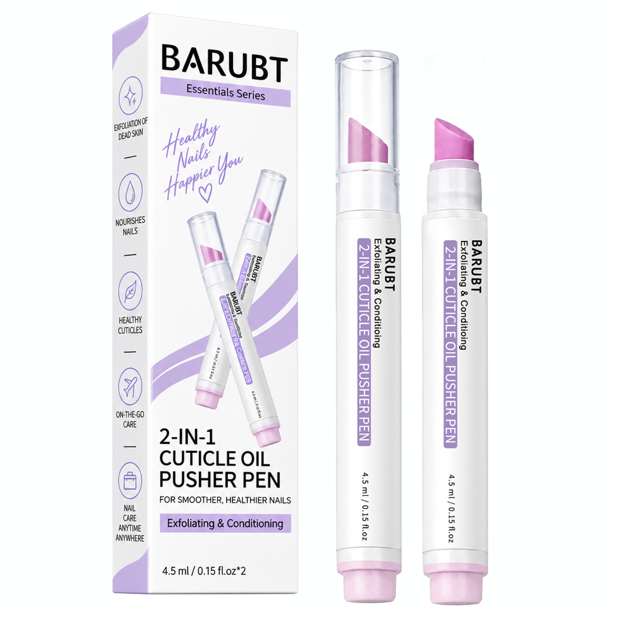Rotating Solid Cuticle Repair Pen For Moisturizing And Treating Dry, Cracked Skin And Hangnails Around The Nails photo 4