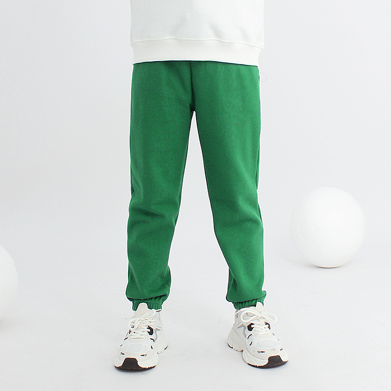 Boys Sports Trousers Solid Color For Older Children photo 2
