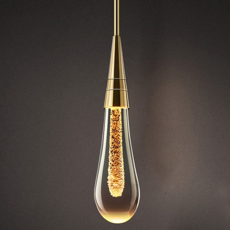 Creative Bedroom Bedside Chandelier Restaurantbar Droplet Pendant Light photo 1