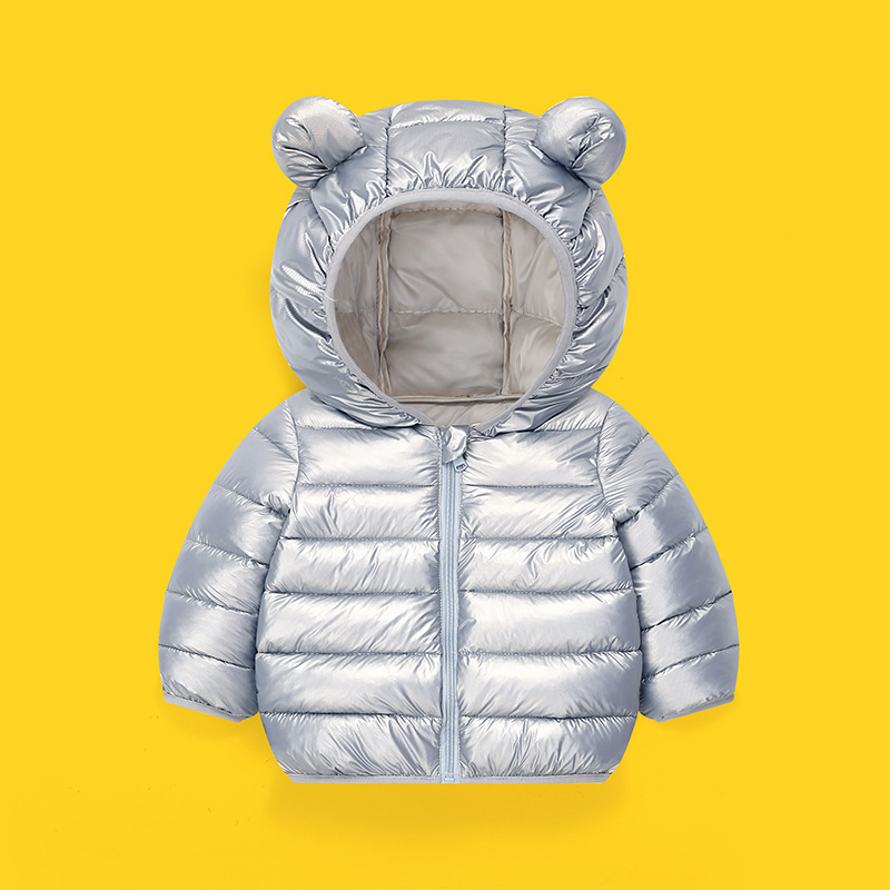 New Spring Autumn And Winter Solid-color Versatile Cotton Coat For Children photo 8