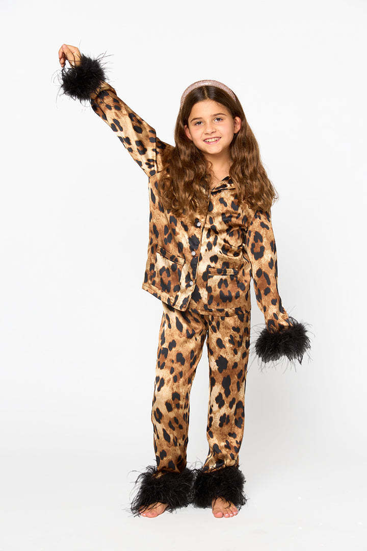 European And American Christmas Pajamas Suit Printed Homewear Children photo 2