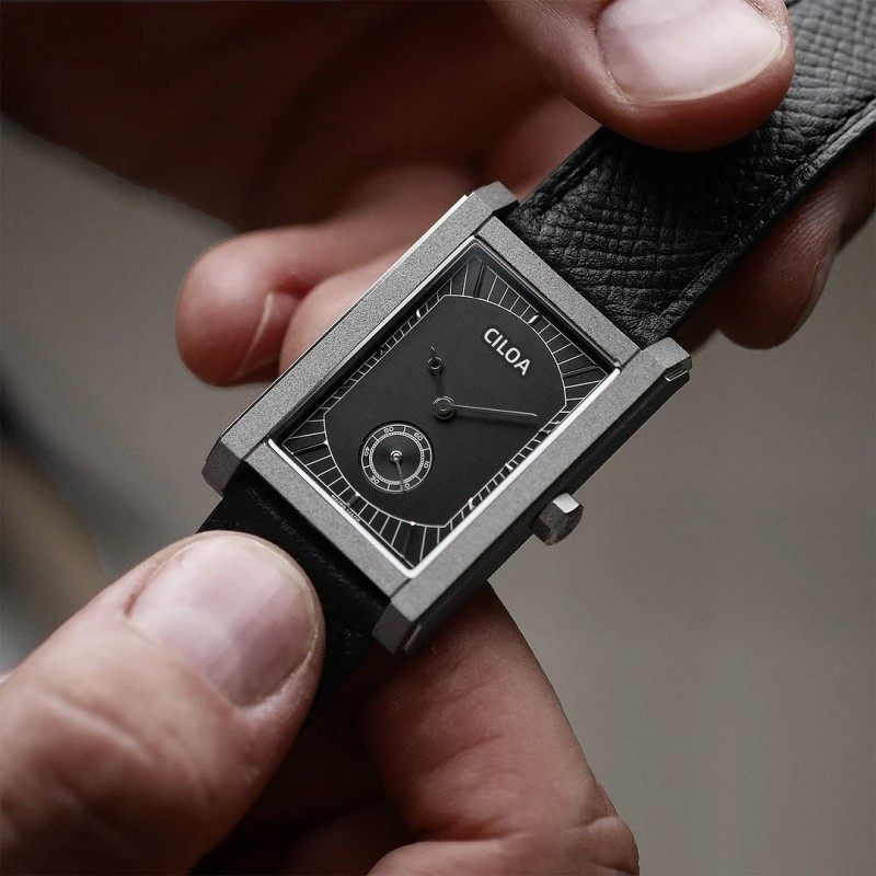 High-end Square Tritium Sports Watch For Men photo 7