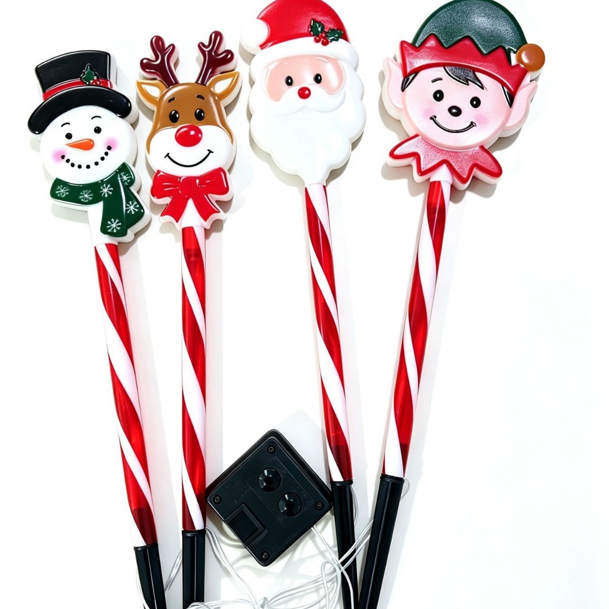 Christmas Solar-powered Ground-insert Holiday Decorative Lights photo 4