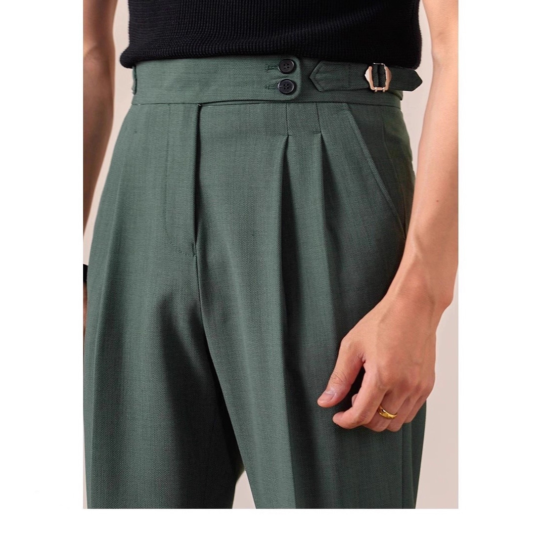 Men's Italian Men's Neapolitan Suit Pants photo 7