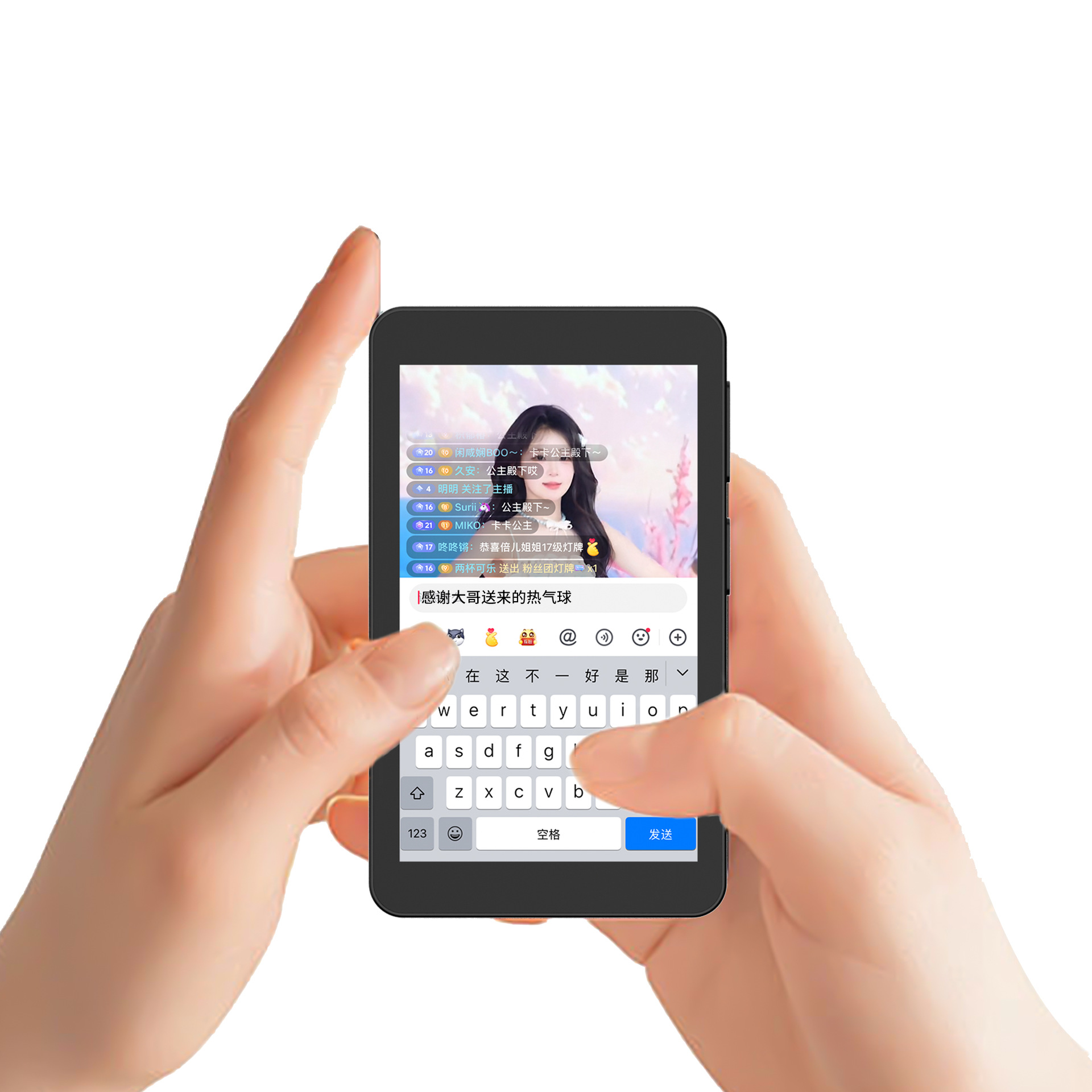 Touch Screen Zoom Mobile Phone Rear Magnetic Suction photo 7