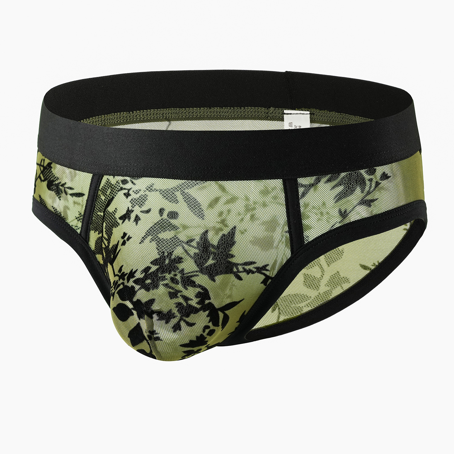 Plus-size Underwear Sexy Mens Sheer And Seductive Low-rise photo 4