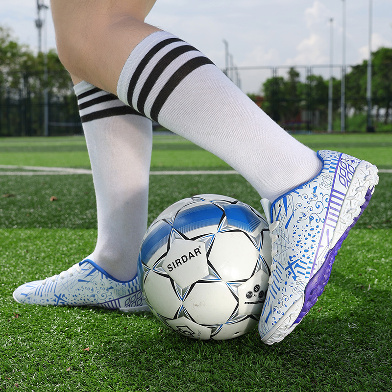 Soccer Shoes Broken Nail Professional Competition Training Sneakers photo 5