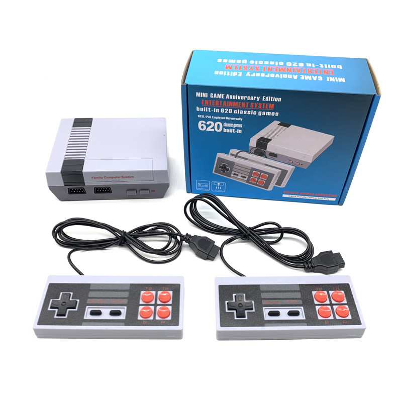 NES Game Console 8-bit Nostalgic 80 S Retro FC NES 620 TV Mini Game Host photo 1
