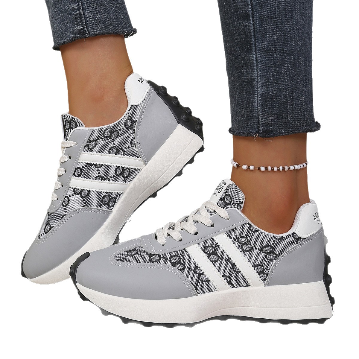 Spring And Summer New Thick Bottom Student Casual Shoes photo 3
