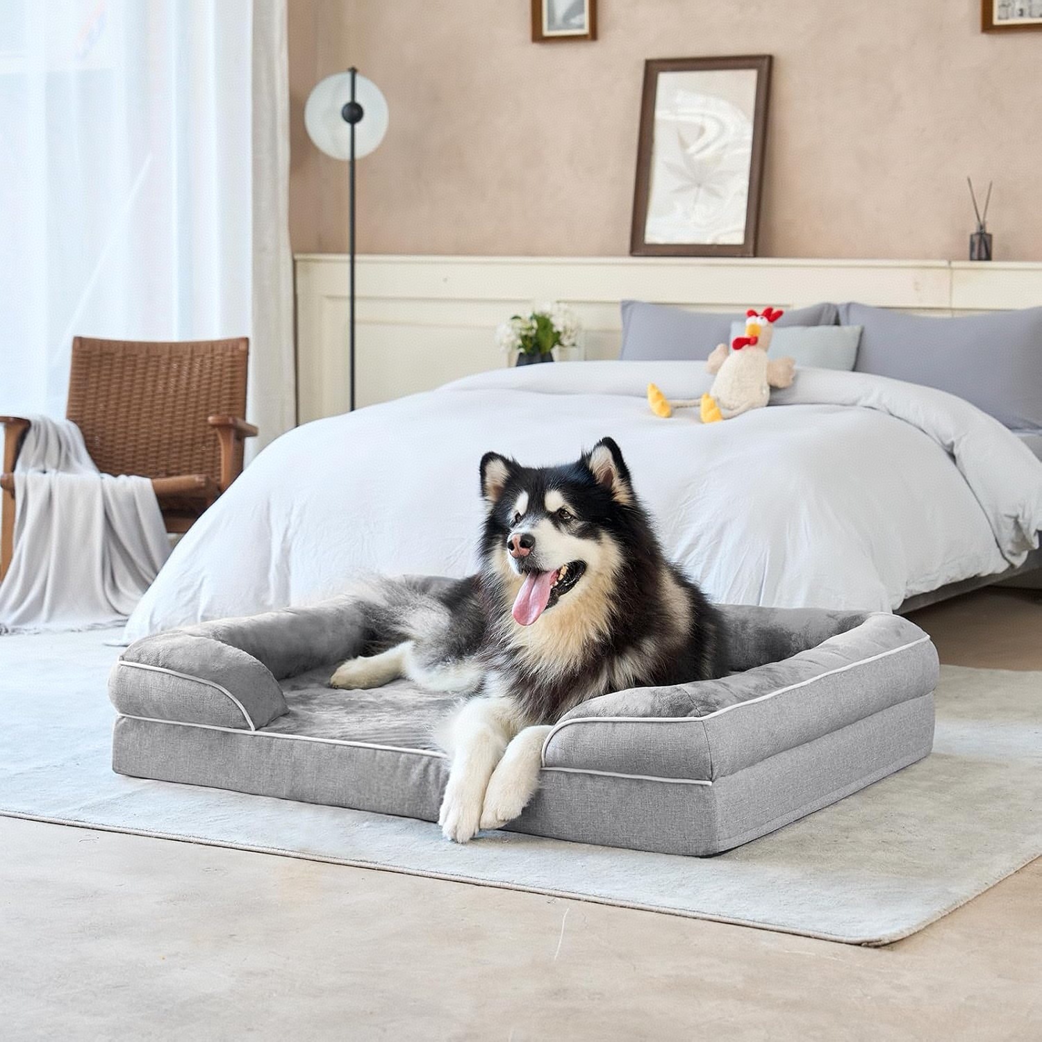 Waterproof Dog Bed With Removable Washable Cover Pet Supplies photo 6