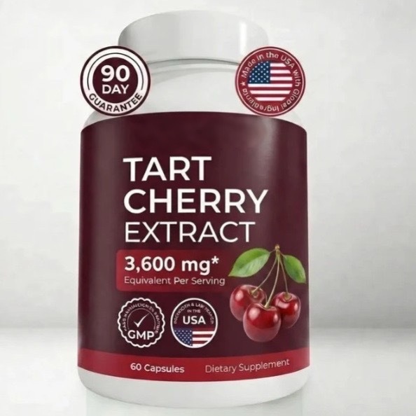 Sour Cherry Capsules, 60 Count photo 1