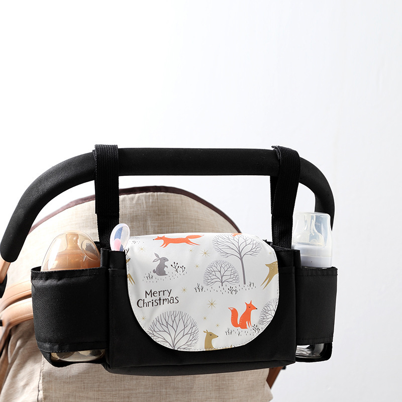 Baby Stroller Hanging Bag Large-capacity Organizer For Babies photo 4