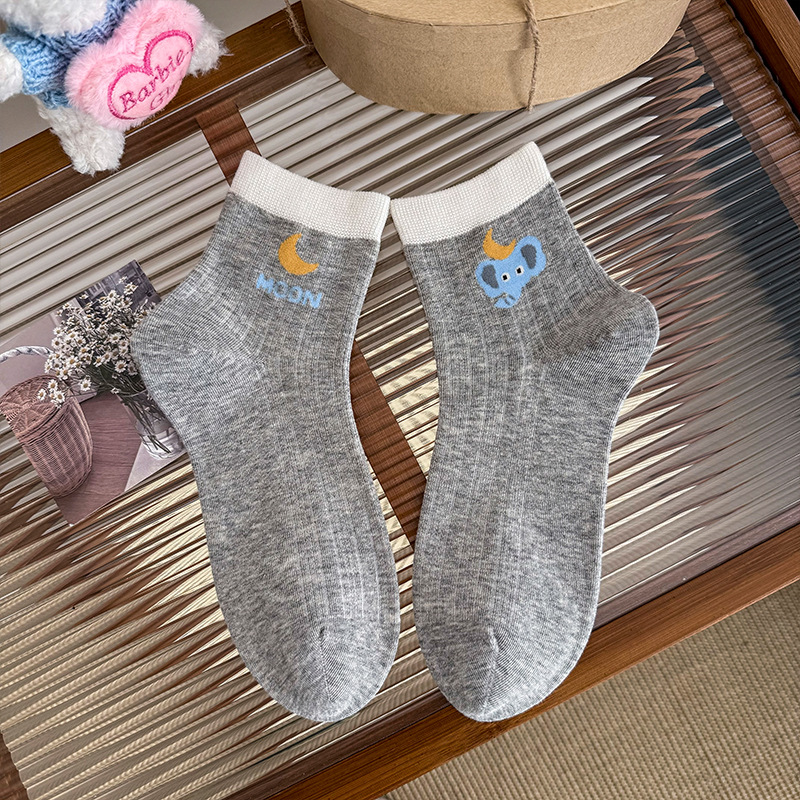 Women's Summer Cotton Antibacterial Short Socks photo 8