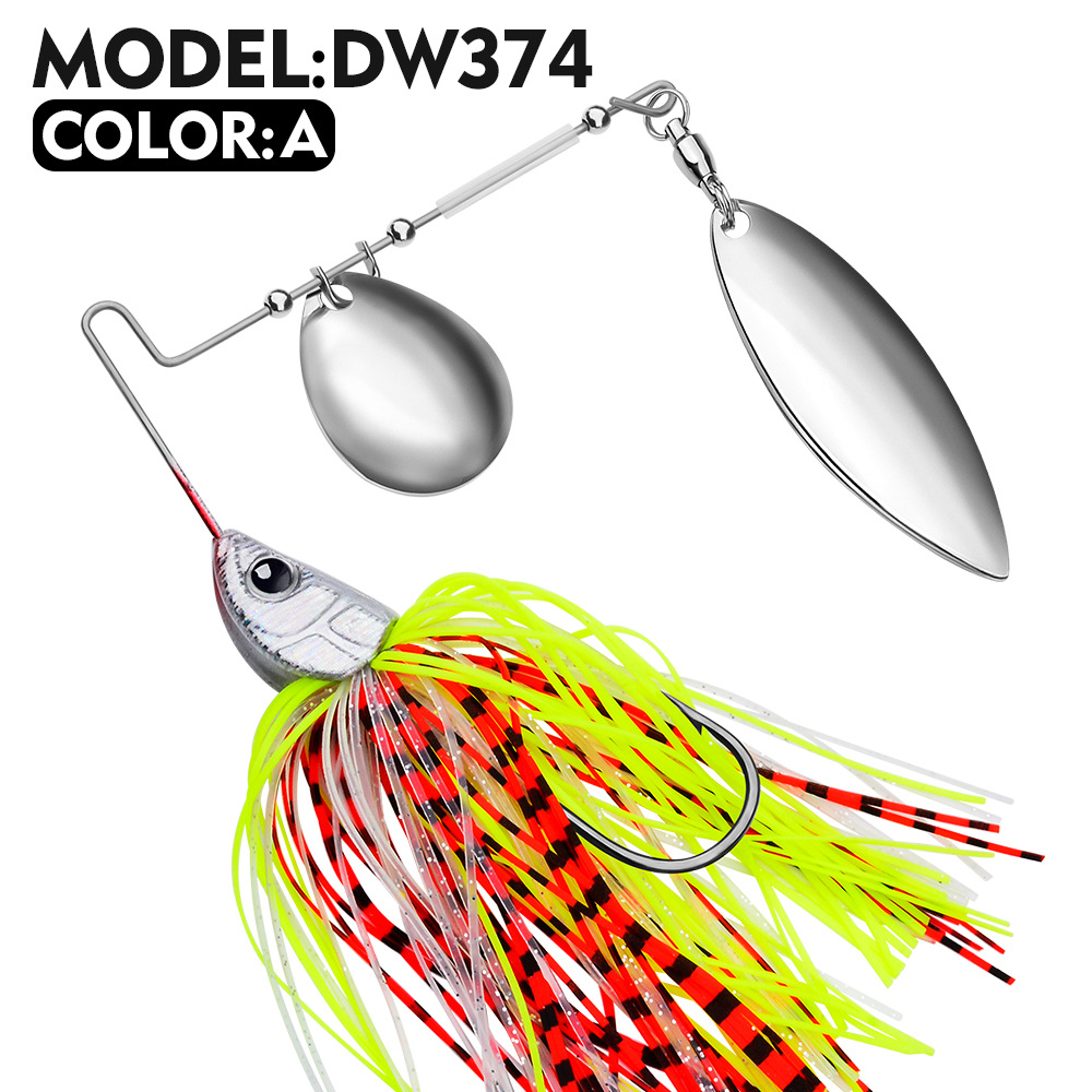 Long-Cast Sequin Lure5-Color Tassel Alloy Bait photo 7