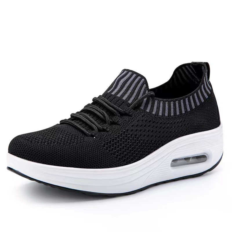 Mesh Low-top Air Cushion Thick Bottom Female Mesh Surface Breathable Shoes photo 1