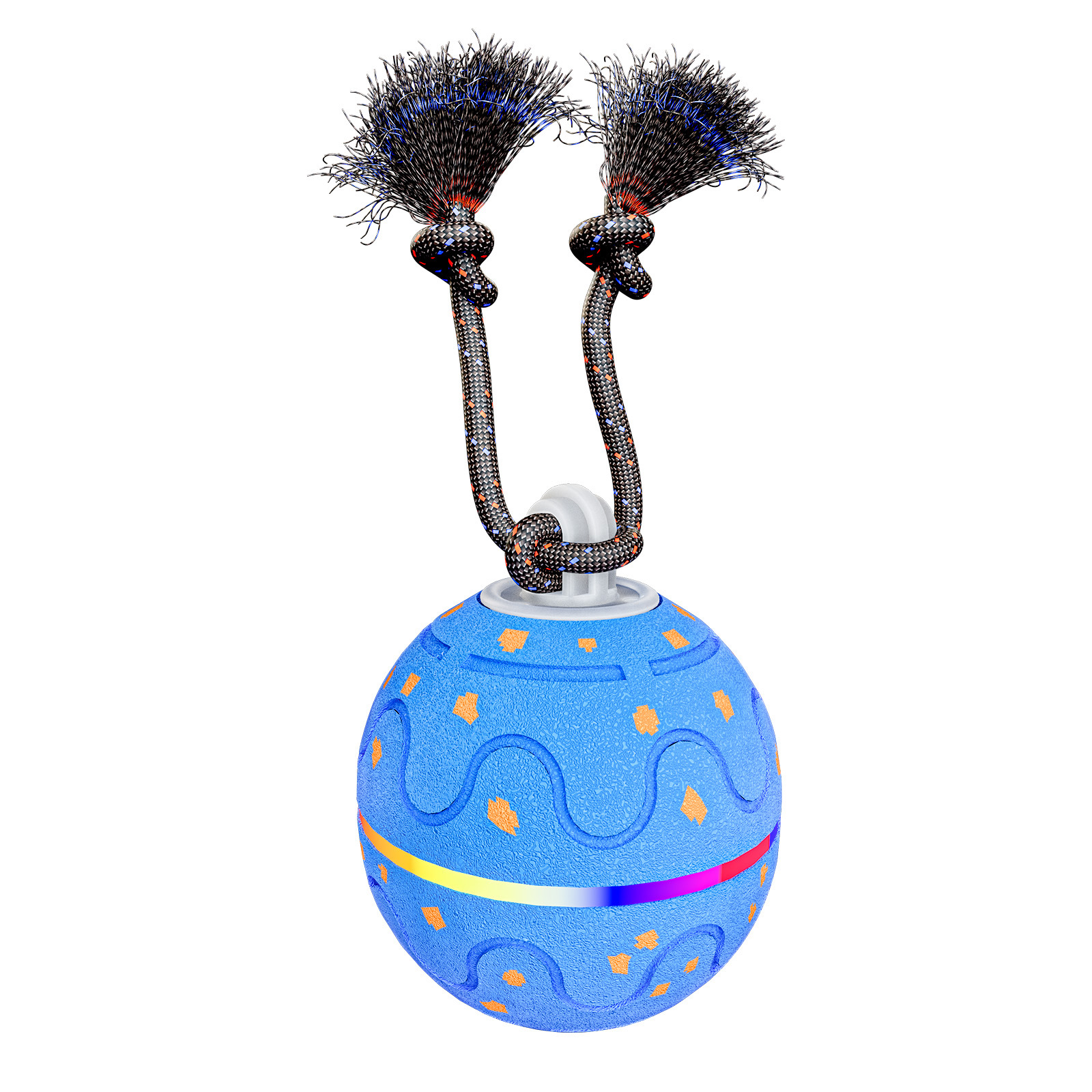 Smart ETPU Pet Toy Ball With Sound Light And Leash Powered By Electricity photo 3