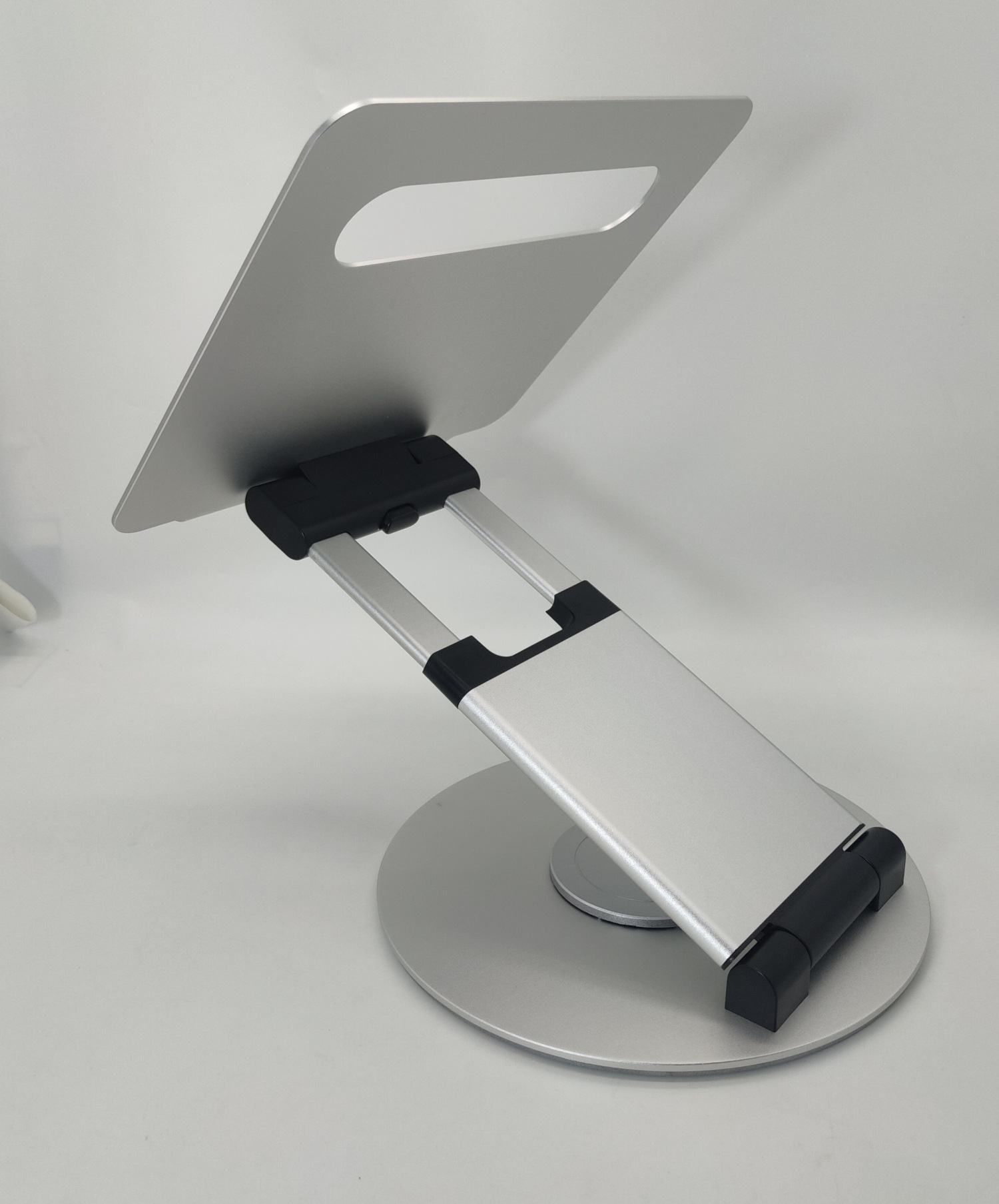 Notebook Bracket Laptop Bracket Aluminum Alloy Desktop Adjustable Base 360-degree Rotation photo 4