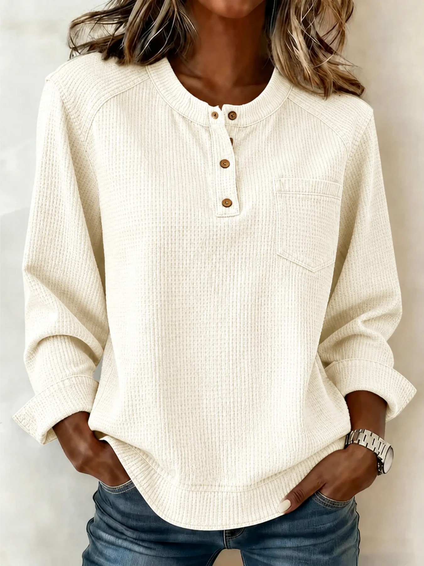 Leopard-print Raglan Loose-fit Pullover photo 6
