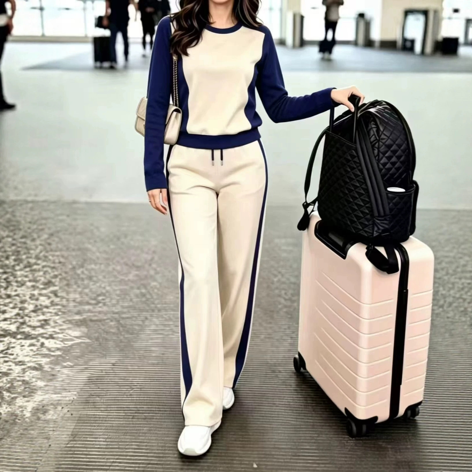 Women's New Long Pants Sporty Casual Set photo 5
