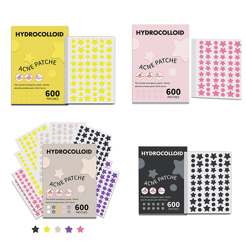 600-piece Large-size Star Stickers With Water-based Adhesive photo 6
