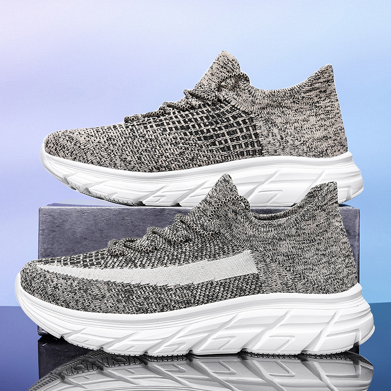 Breathable Mesh Flyknit Unisex Versatile Shoes photo 5
