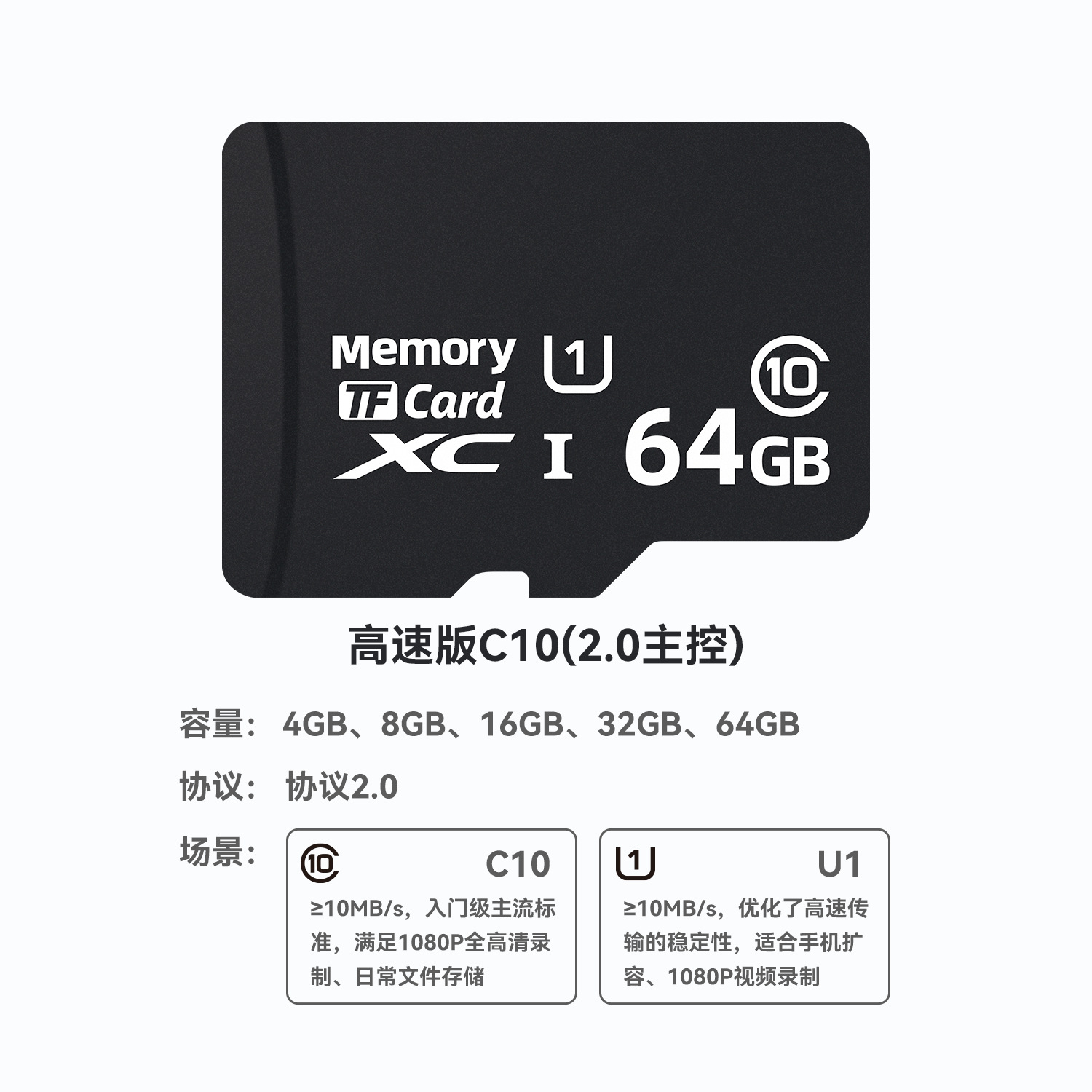 Surveillance Memory Card Wholesale 64GB High-speed Readwrite, 32GB Dashcam photo 2