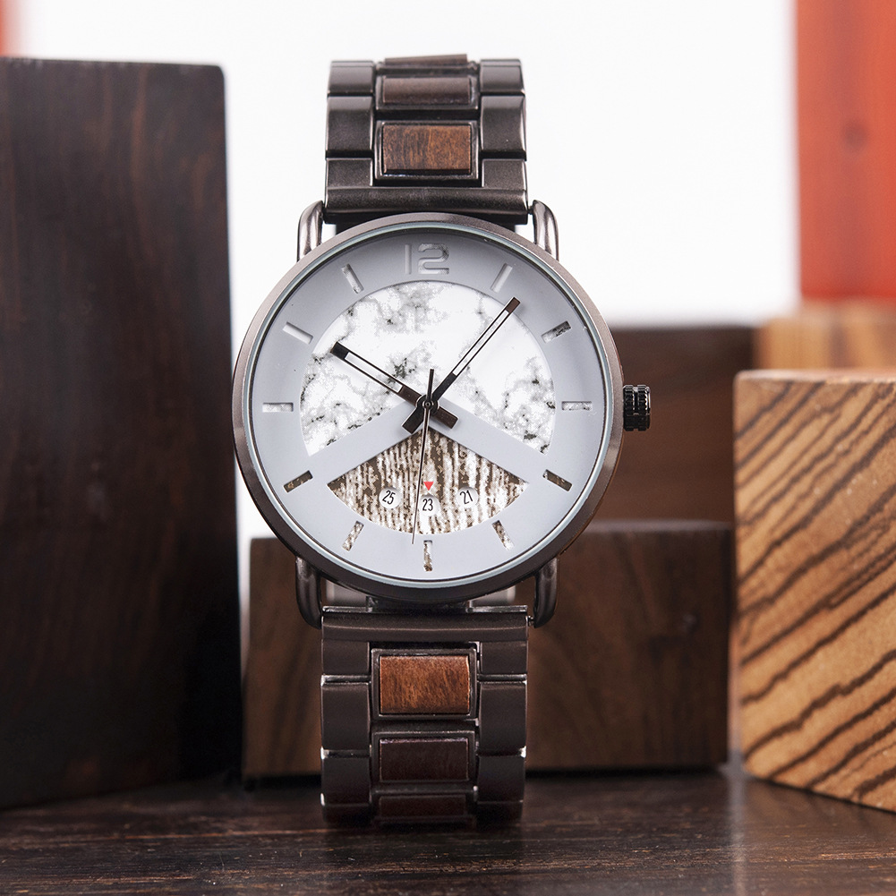 Mens Sporty Wooden Watch R30 photo 2