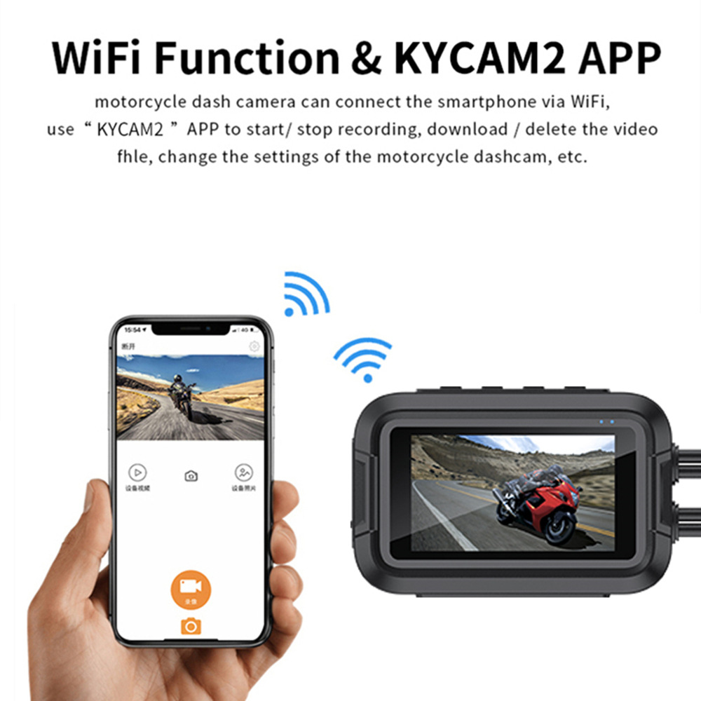 Motorcycle DVR GPS Parking Surveillance HD photo 6