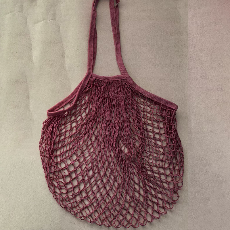 Supermarket Eco-friendly Shopping Bag Vegetable And Fruit Mesh Tote photo 8