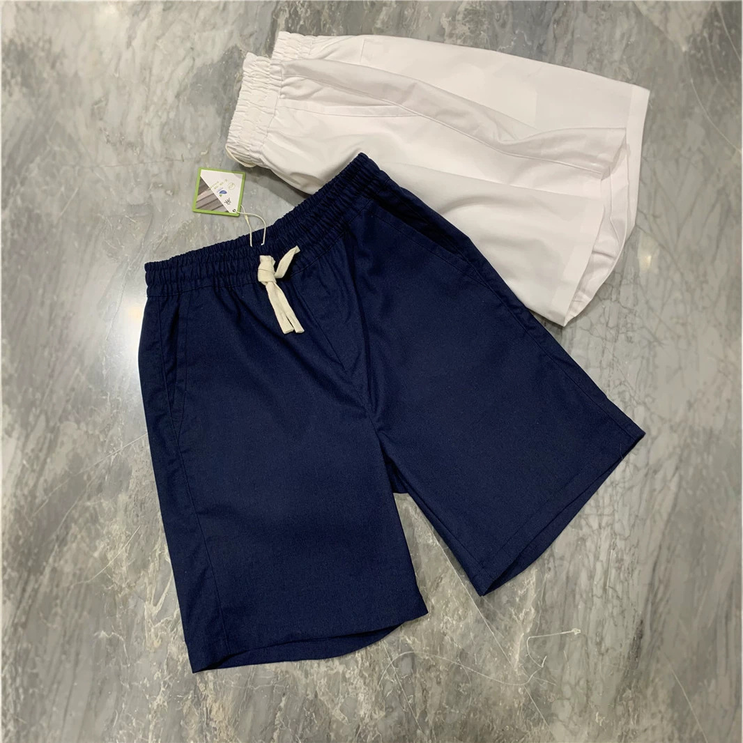 Breathable Solid-Color Casual Men's Drawstring Shorts photo 4