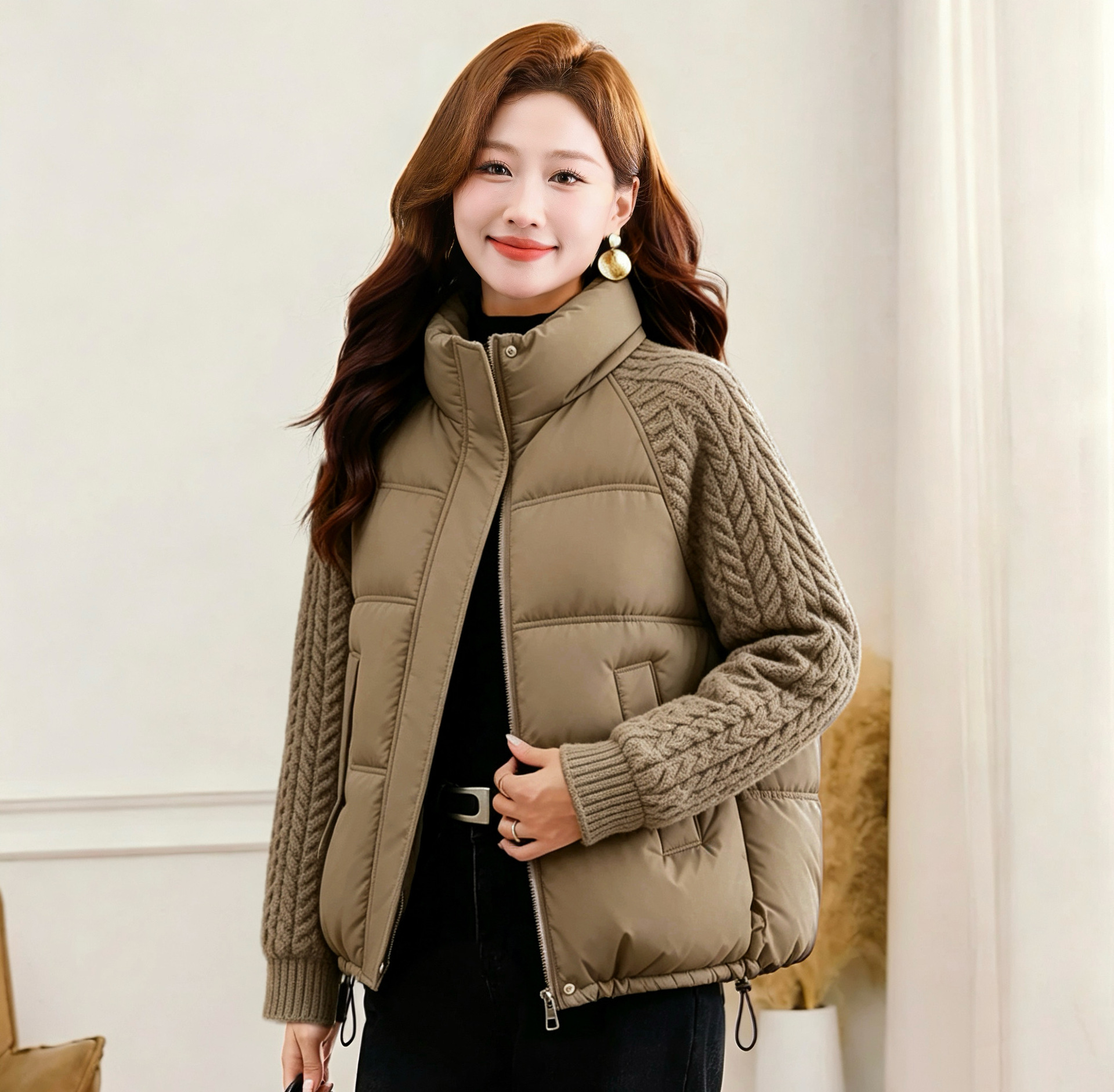 Loose-fitting Slimming Fashionable And Warm Coat photo 6