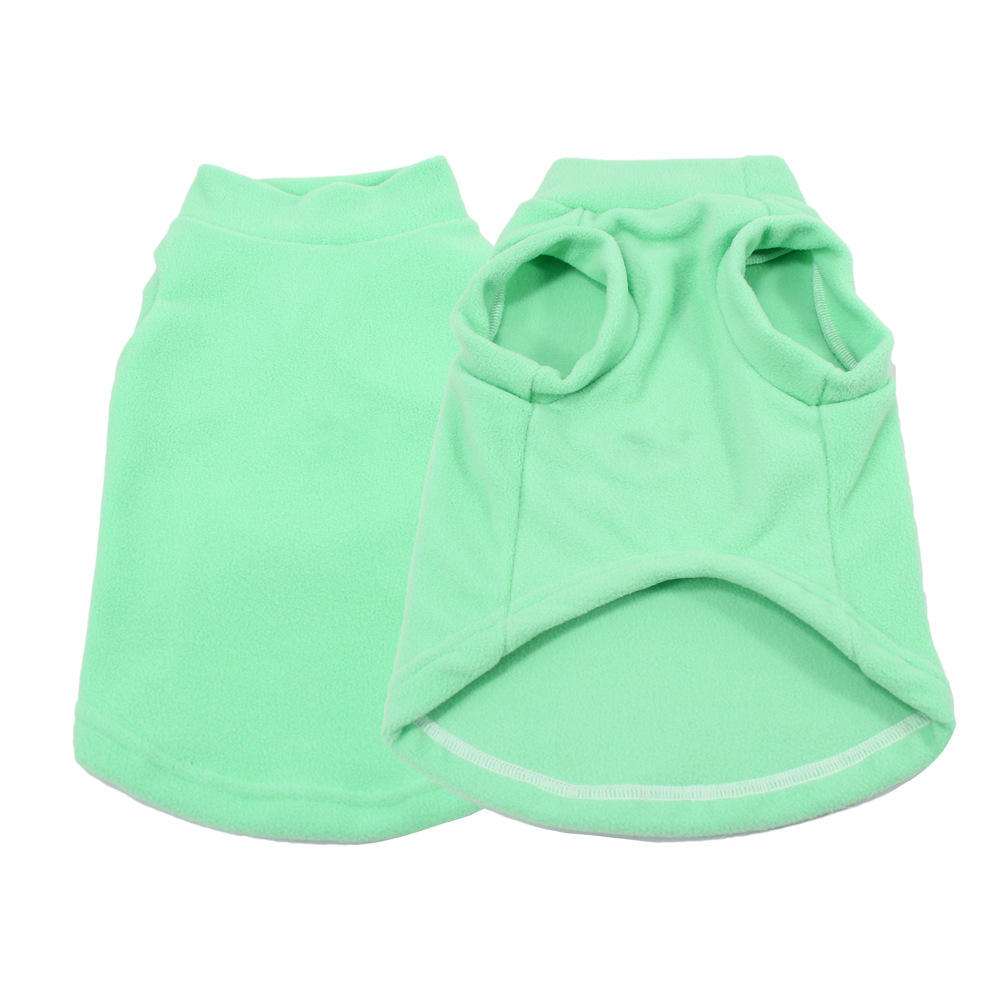 Solid-color Warm Pet Clothing For Fall And Winter photo 8