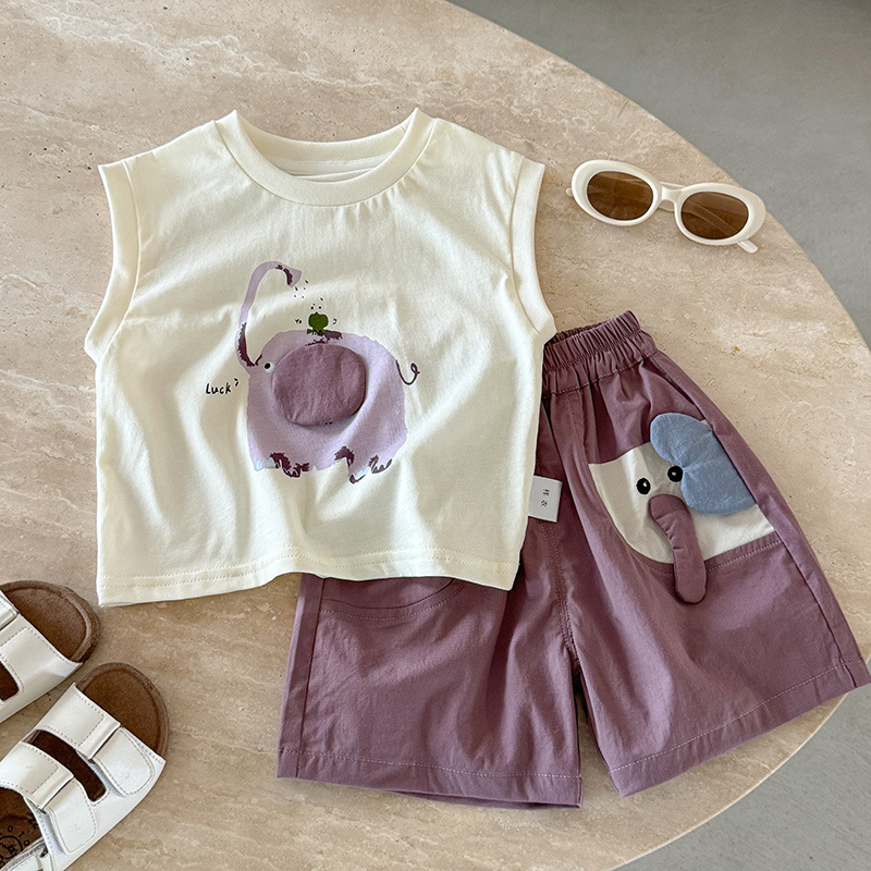 Boys' Vest Top And Shorts Set photo 1