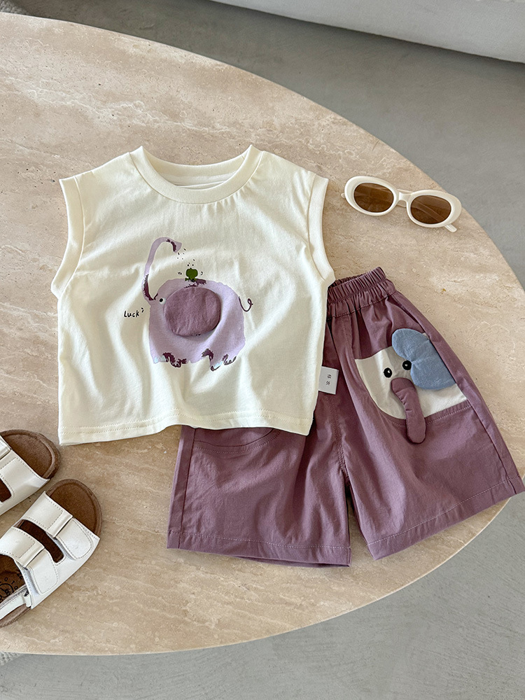 Boys' Vest Top And Shorts Set photo 3