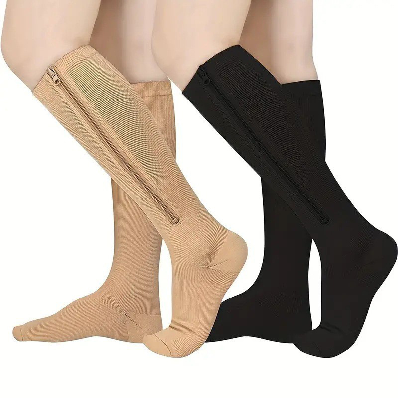 Compression Socks With Stretch For Exercise Zip Sox Sweat-wicking And Breathable photo 2