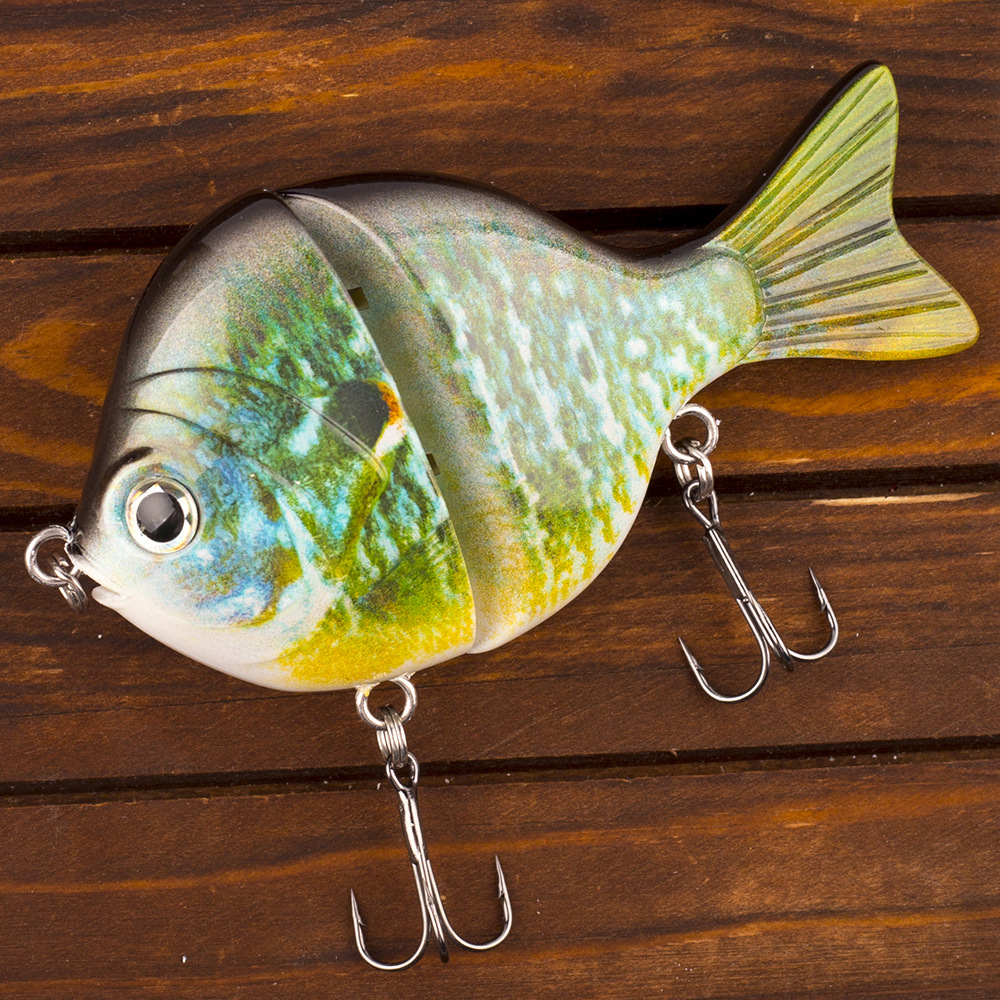 Multi Segment Sunfish Lure Bass Bait photo 7