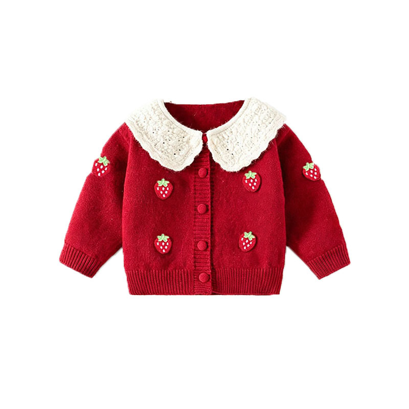Fashionable Knitted Cardigan Coat For Girls photo 3