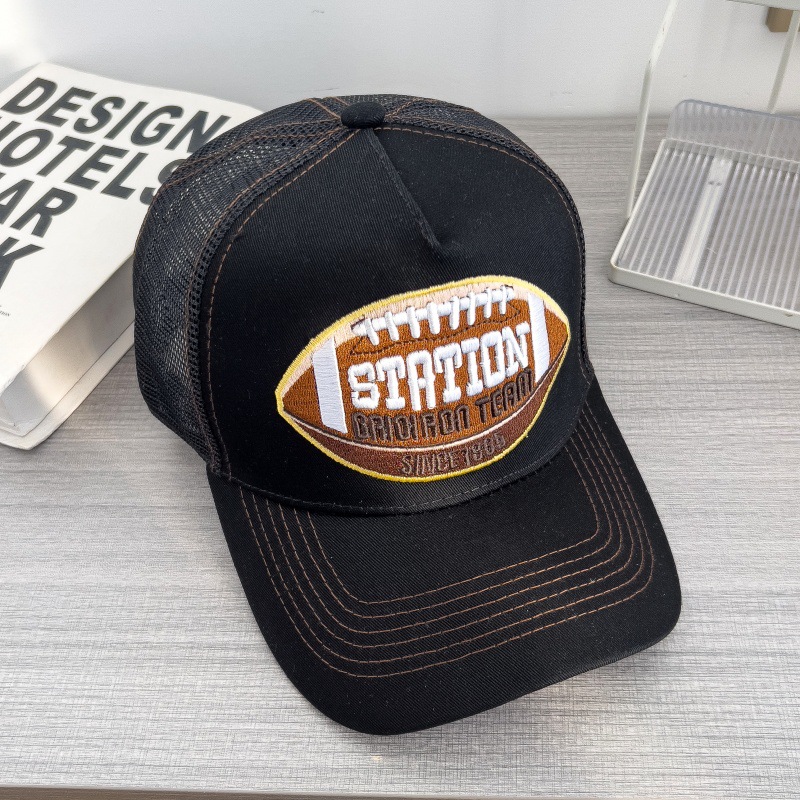 Retro Hip-hop Mesh Breathable Sun-protective Baseball Cap photo 3
