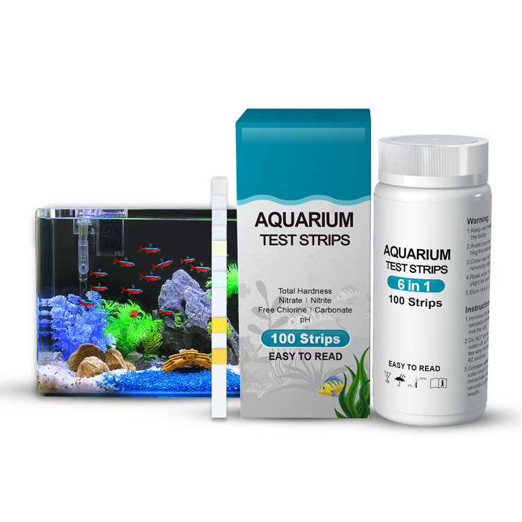 Six-in-one Fish Tank Water Quality Test Paper photo 1