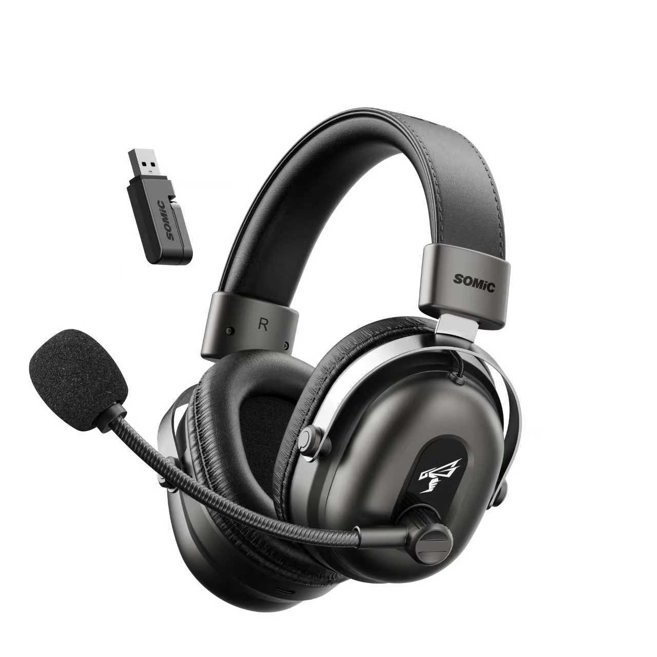 Wireless Bluetooth Four-mode Esports-grade Over-ear Gaming Headset photo 6