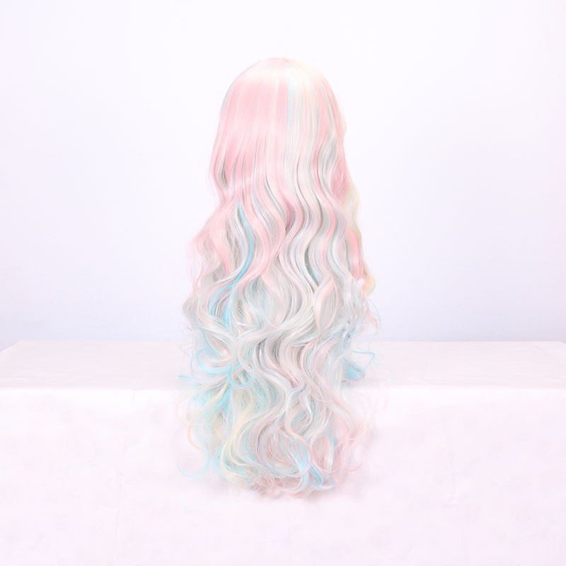 Double Ponytail Long Curly Full Wig photo 5
