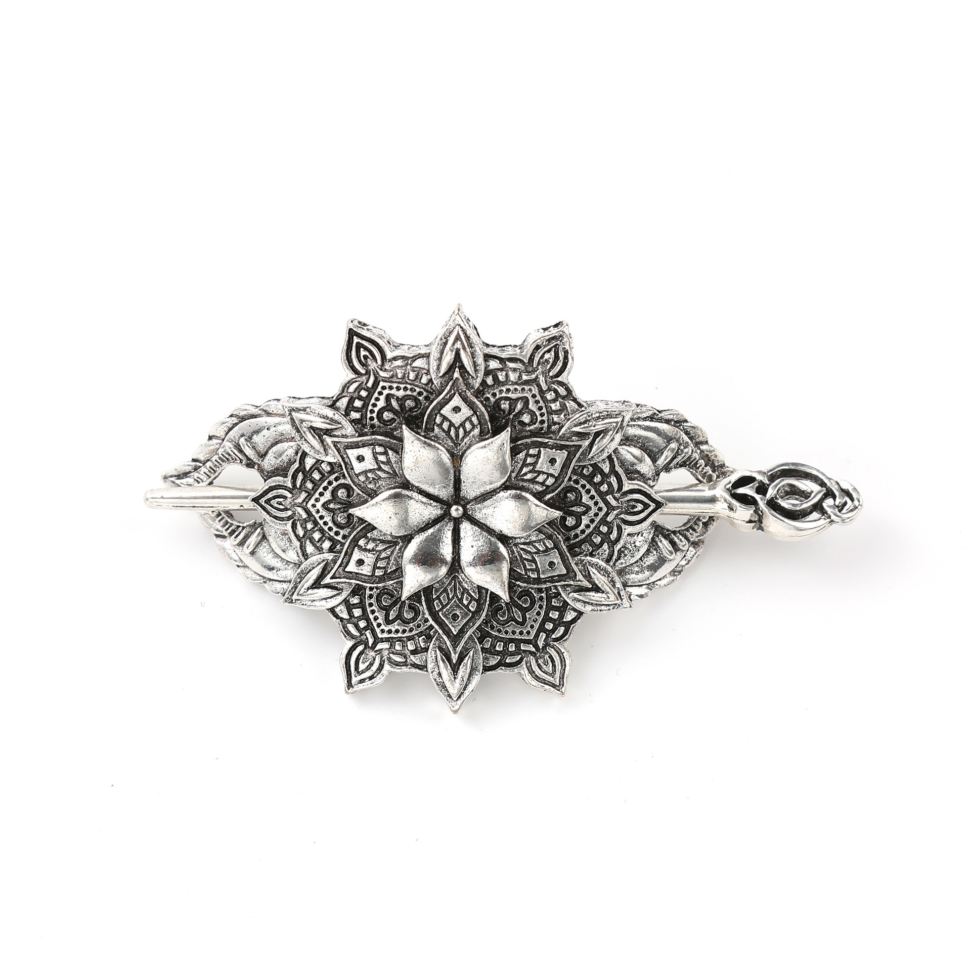 Retro-style Floral Hair Clip And Hairpin Party Accessory photo 4