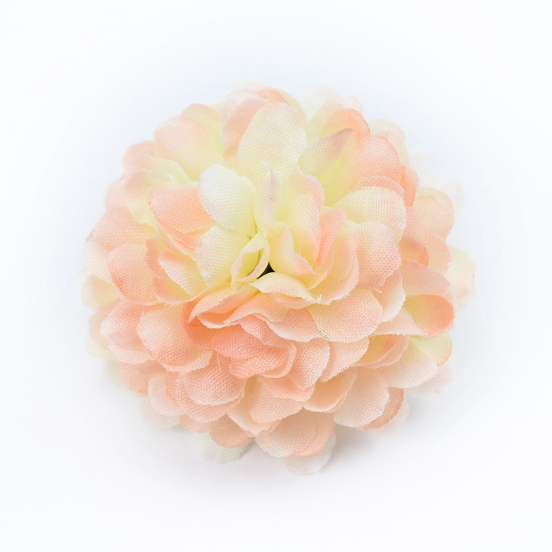 Artificial Multi-layered Chrysanthemum Bouquet With Flower Ball And Small Chive-ball Chrysanthemum Blooms photo 6