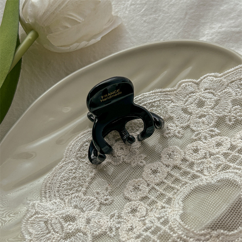 High Ponytail Hair Clip Back-of-head Half-up Hairpin photo 5