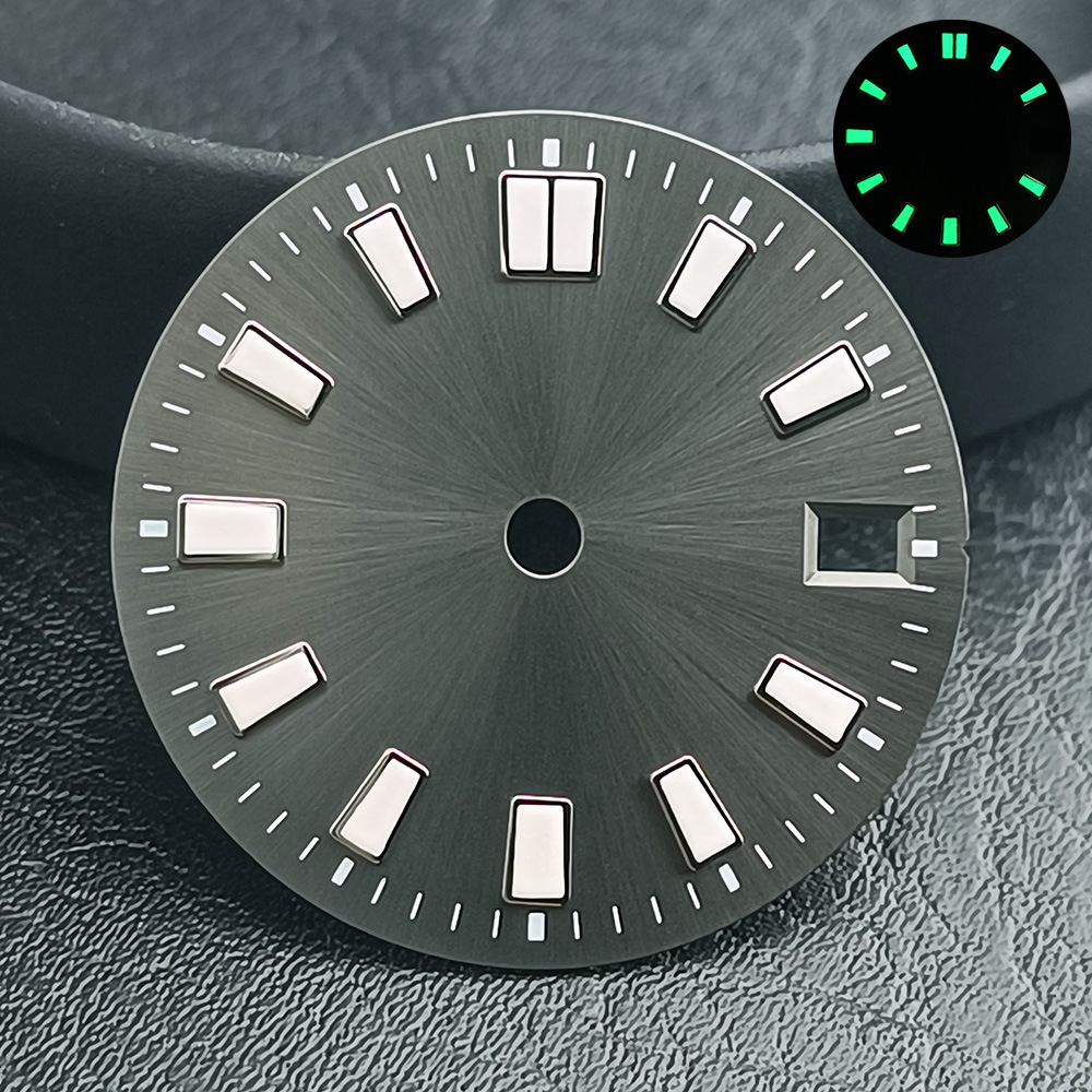 Sunburst Dial Compatible With NH35 Mechanical Movement photo 2