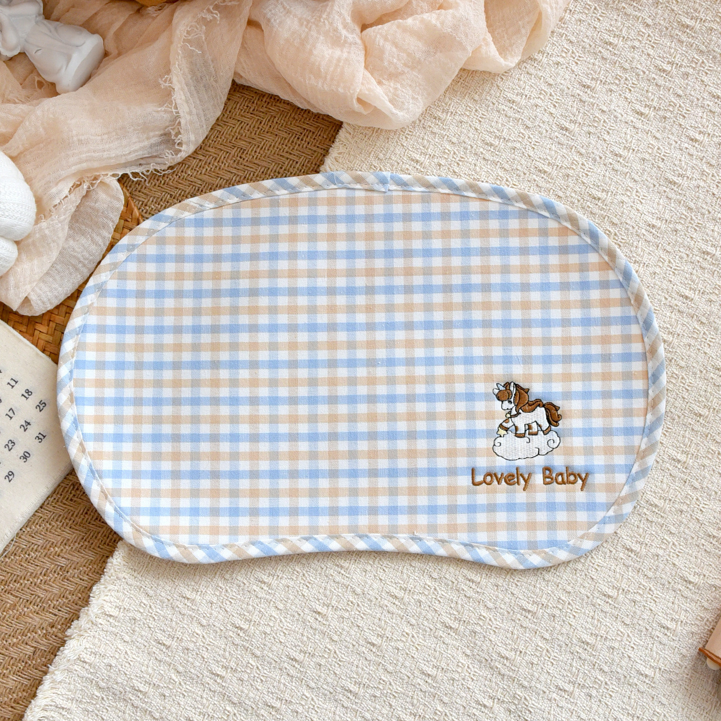 Infant And Toddler Summer Sweat-absorbing, Breathable Pillow Pillow Pad photo 4