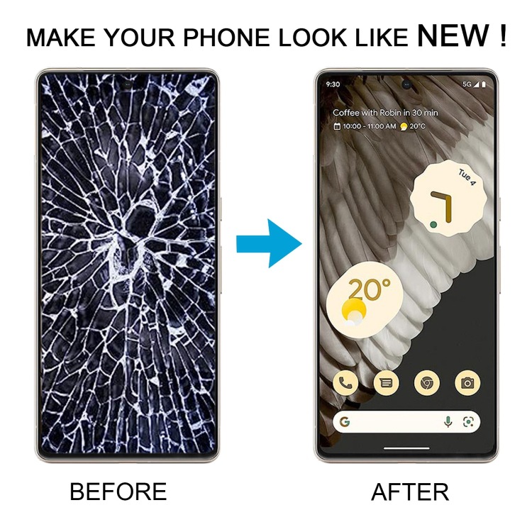 Applicable To Google Pixel 7 Pro GP4BC GE2AE OLED LCD Touch Assembly With Frame photo 6