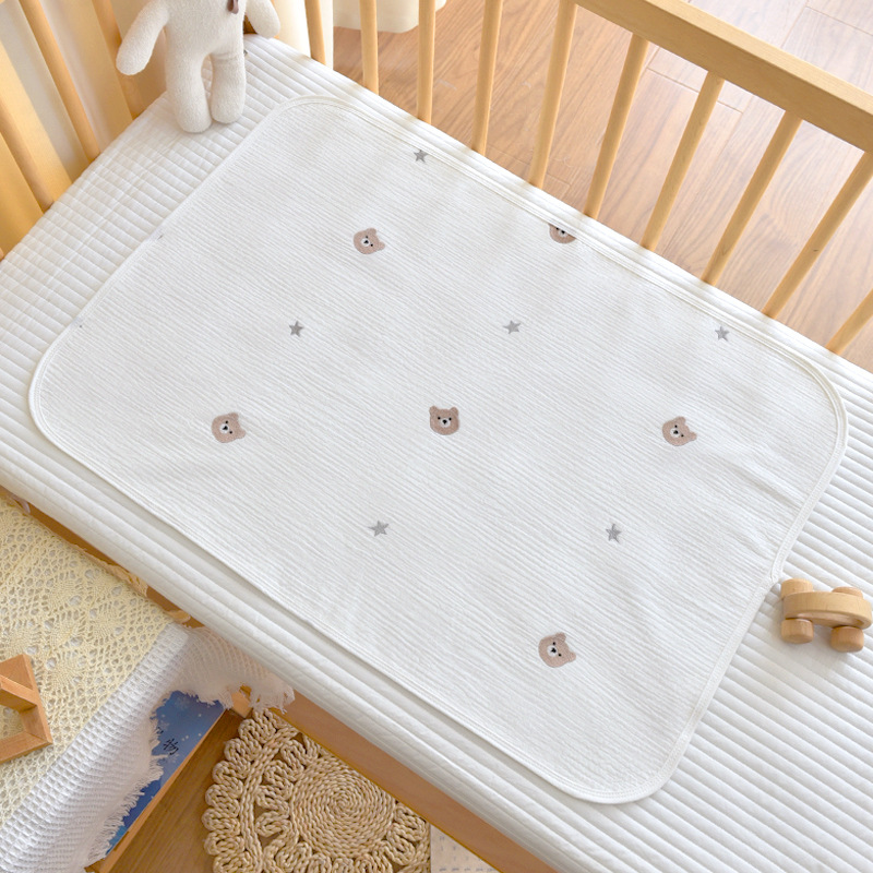 Washable Urine Proof Waterproof And Breathable Baby Bed Sheet photo 2