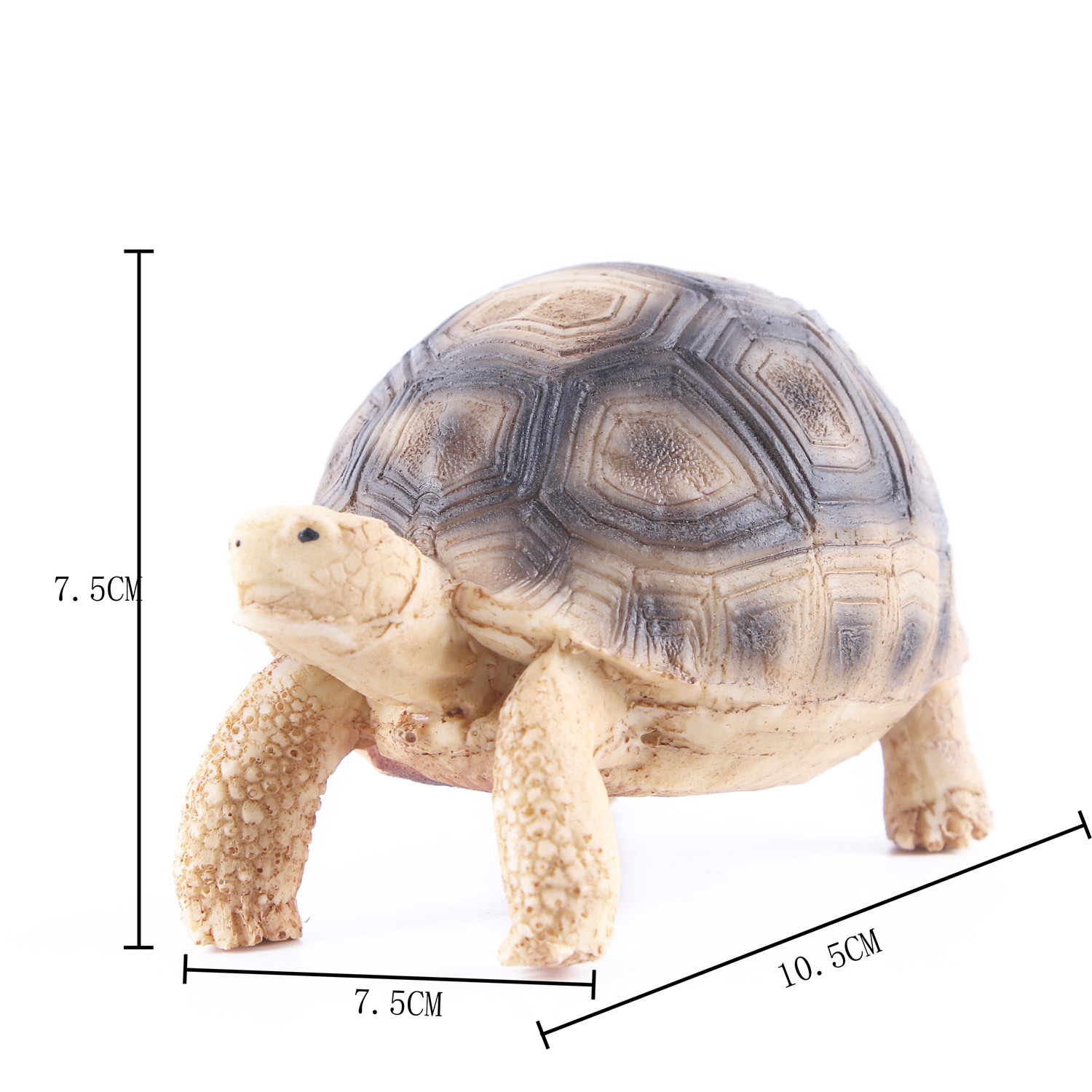 Resin Ornamental Figurine For Pet Turtle Tanks, Designed To Mimic A Brazilian Turtle Habitat photo 3